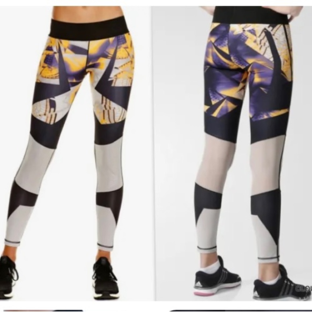 ADIDAS -‎ CLIMALITE.  Women's WOW Running Gym Full Length Tight Leggings